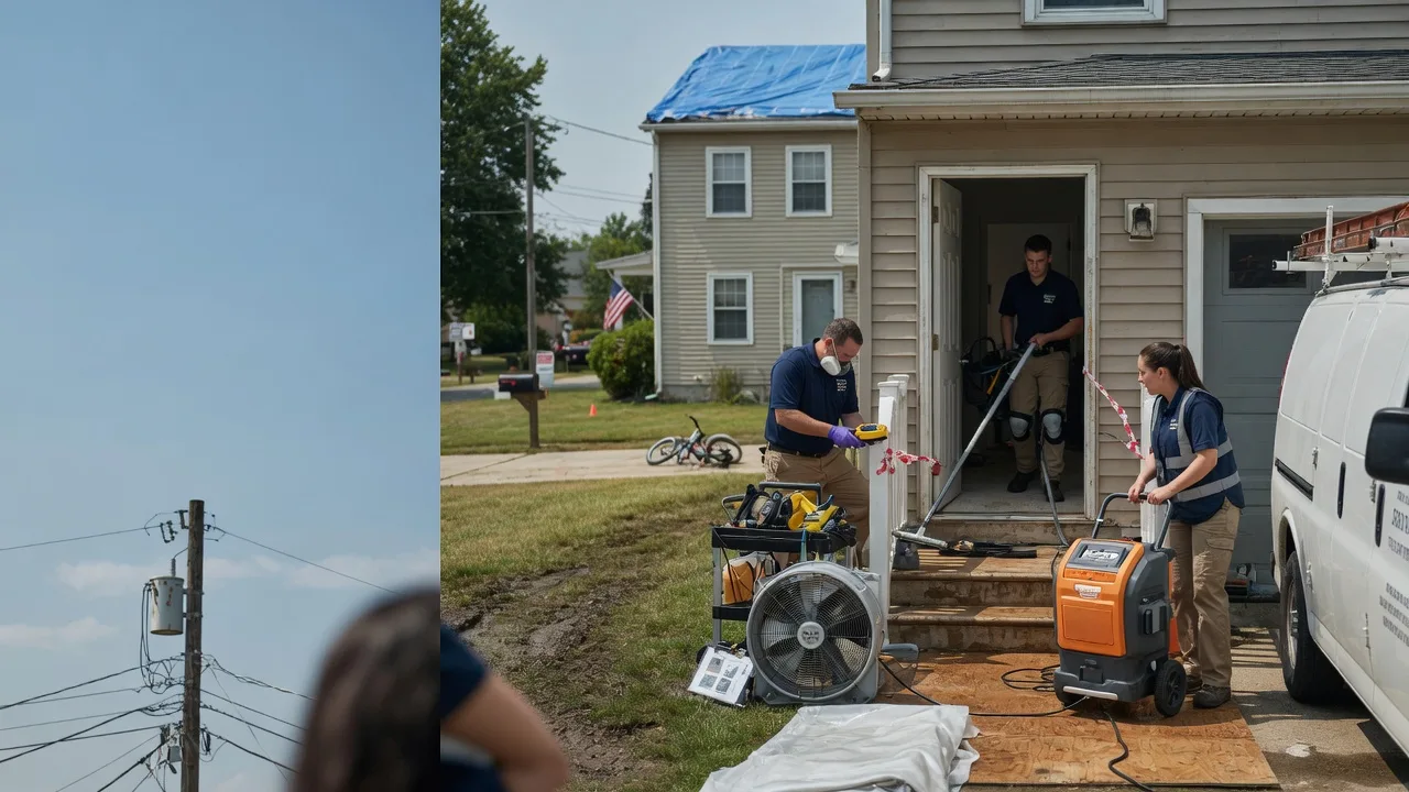 Water Damage Repair in Pennsboro, WV near me